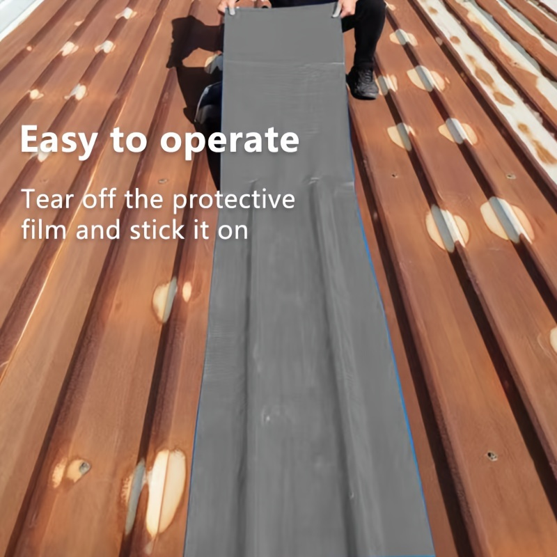 heavy duty waterproof roofing tape instant seal against leaks wind strong for metal steel roofing industrial diy roof repair waterproofing rolls roof waterproof easy application water leak prevention durable sealing construction professionals Product details 1