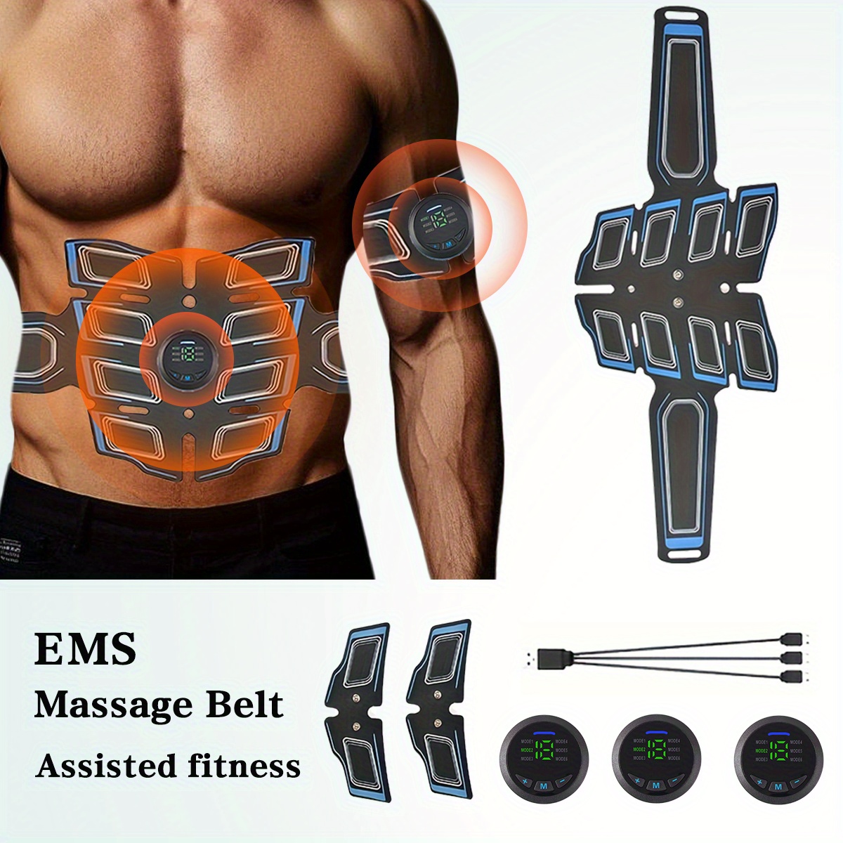 Muscle Stimulators Ems Muscle Training Gear ABS Stimulator Muscle