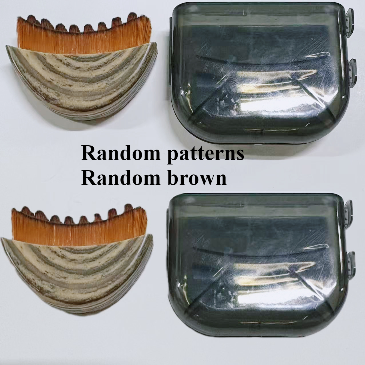 TEMU 2pcs Lymphatic Facial Cleansing Brush | For , Relief, , Ideal For Face Massage, Powder, Blush, Creams, And Body Lotions, Gift