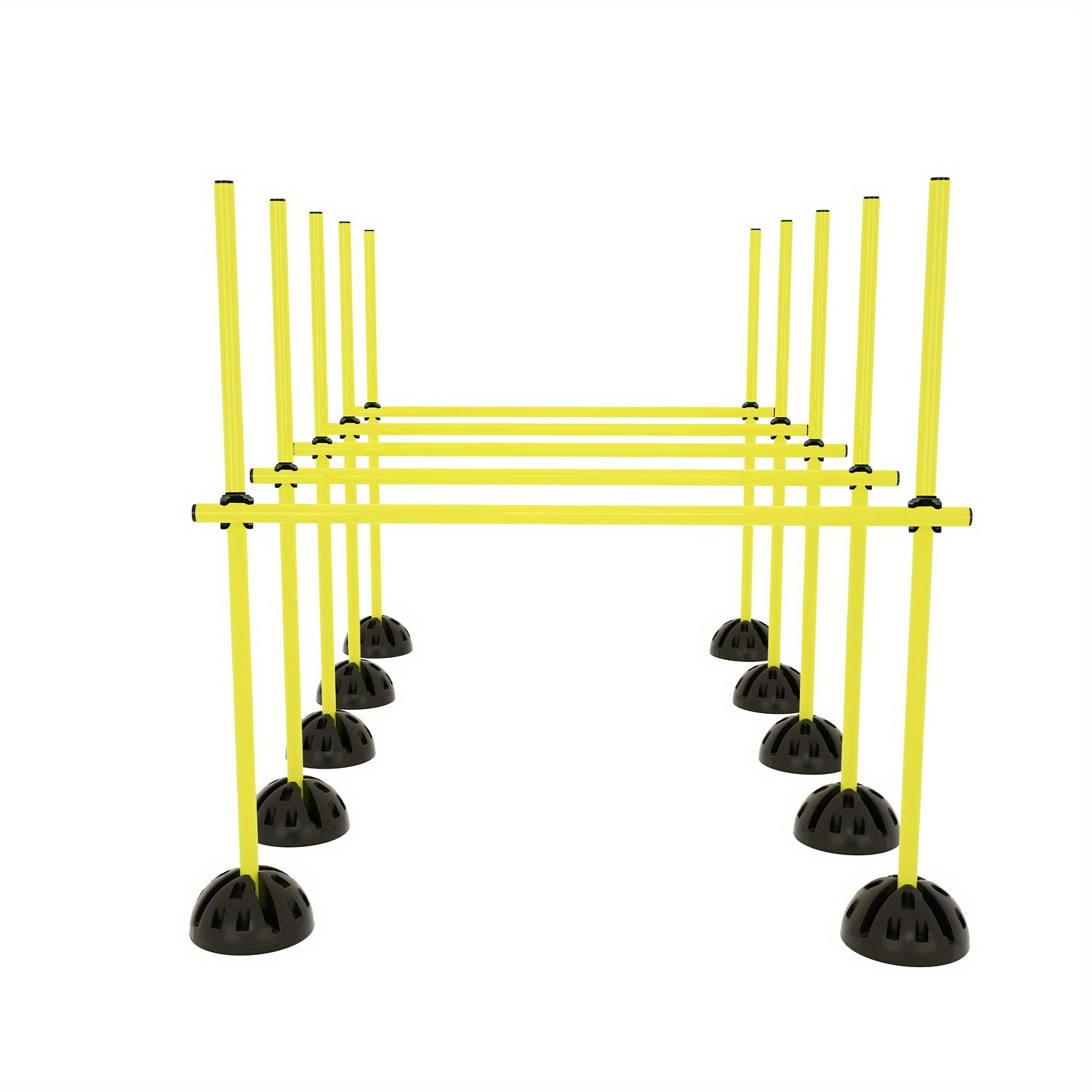TEMU Jumping Pole Sets Agility Grid Sets Sets Training Aids And Jumping Poles