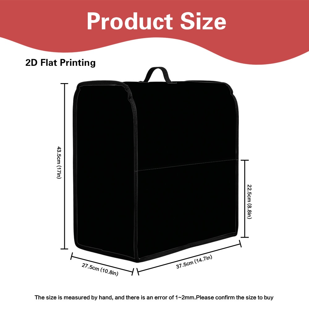 TEMU 1pc Appliance Cover Suitable For Coffee Makers, Food Processors, Juicers - Minimalist Solid Cover With Modern, Easy-clean, Fits For Home Kitchen