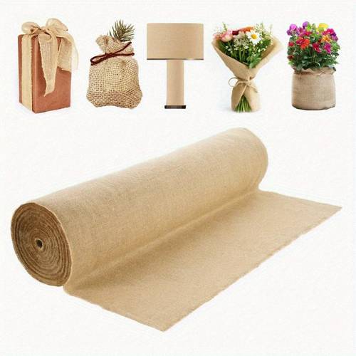 burlap fabric roll burlap tree wrap x 150ft for crafts and plants