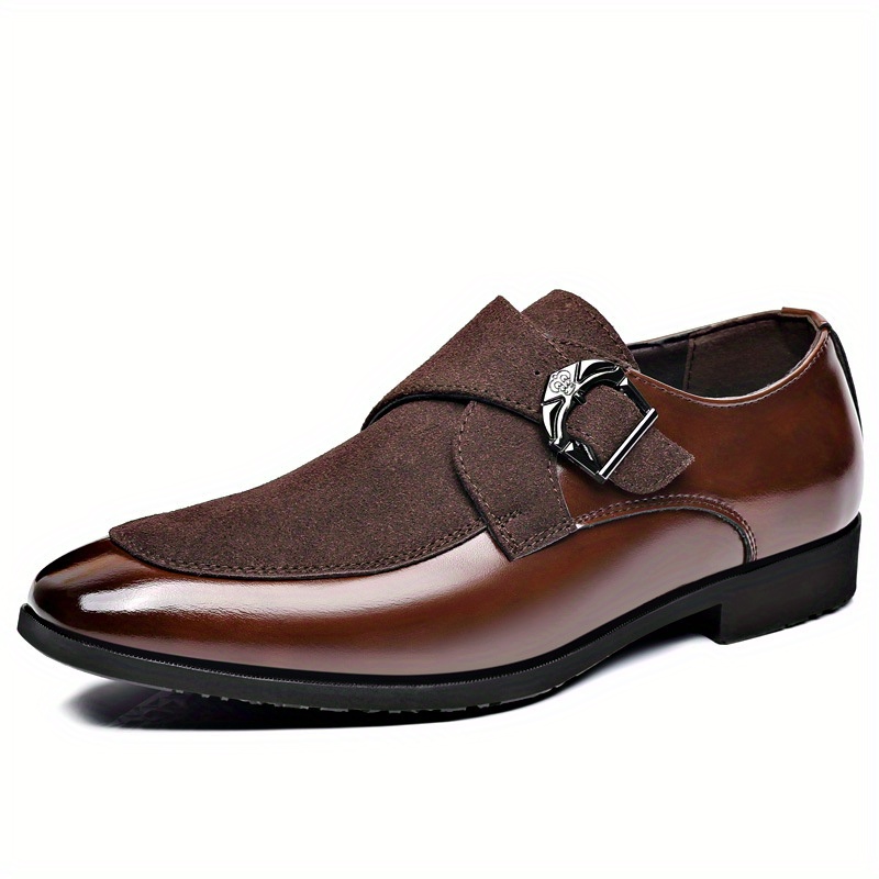 men formal business men dress shoes fashion slip shoes - Temu