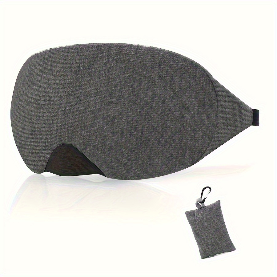 TEMU 1pc Eyeshade With Built-in Metal Wire For Nose Adjustment, Perfectly Fits