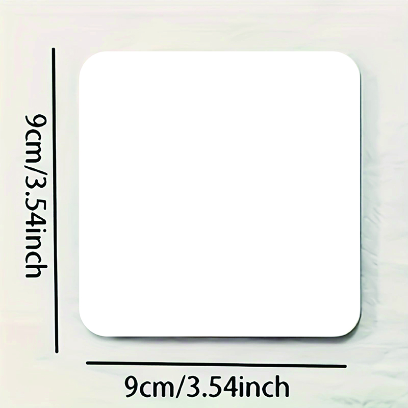 TEMU Customizable Premium Disposable Square Paper Coasters, Personalized Photo Party Beer Mats, High-quality Printed With Glossy Lamination,