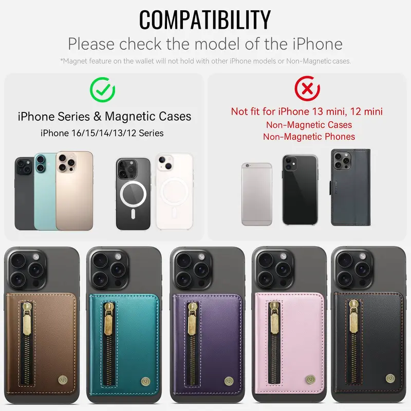 phone case magnetic card holder compatible magnetic phones - Temu Bahrain phone case magnetic card holder compatible magnetic phones - Temu Bahrain