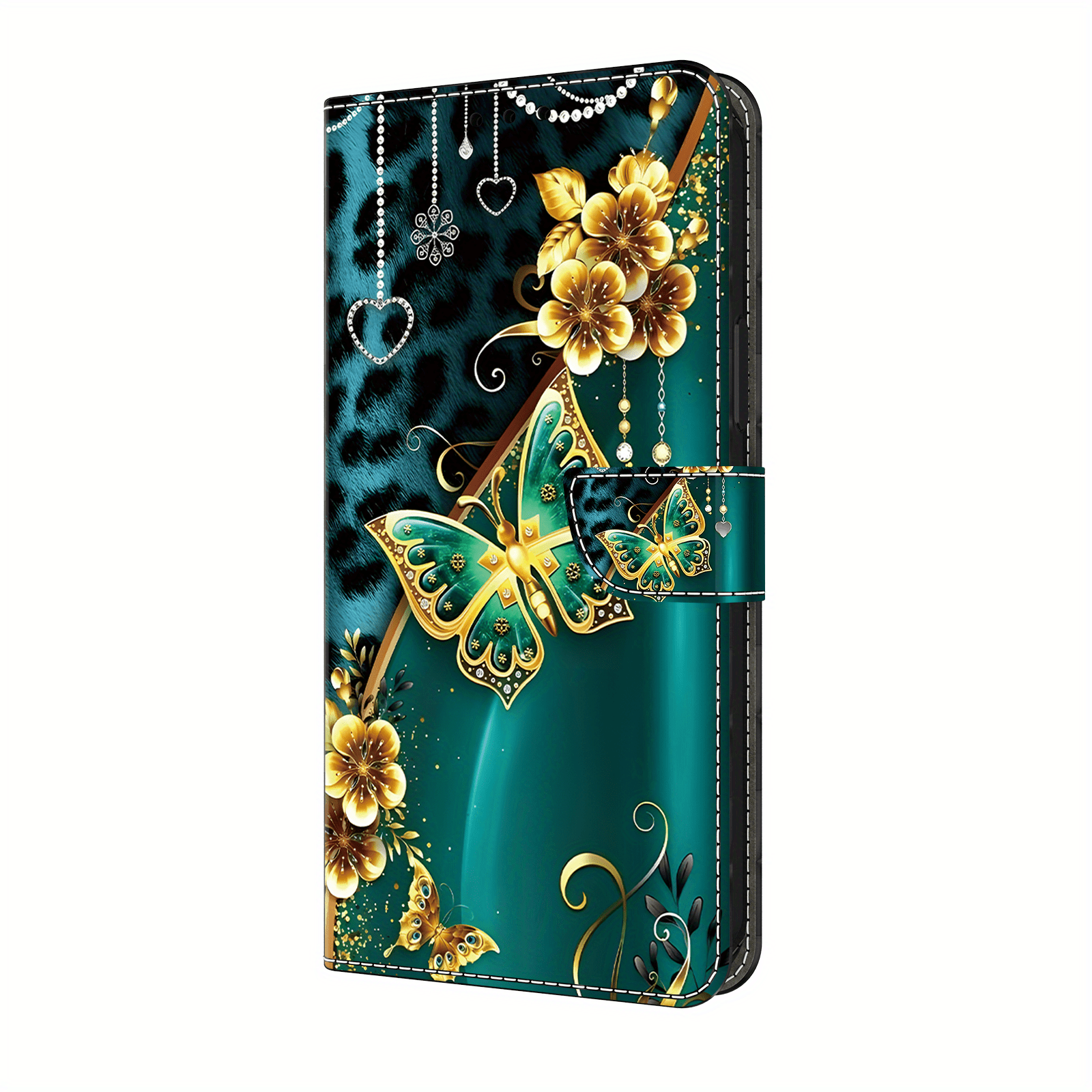 Husă Telefon - Potrivită pentru Redmi 14C 14R 13 13C 12C 10 10A 10C 9 9A 9C 9T 8A A5 A4 A3 A2 A1 Plus, Model Fluture Desenat Manual, Suport Tip Portofel, Husă de Protecție pentru Redmi Note 14 13 12 11 11S 10 10 10S 9 9S 8 8T Pro Plus 4G/ 5G, Flip Magnetic, Piele Sintetică Faux