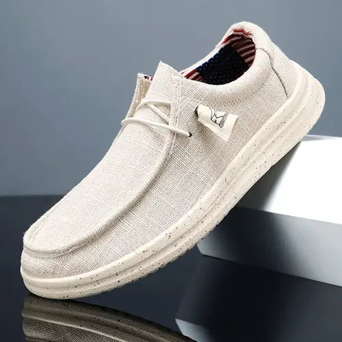 new mens fashionable breathable lightweight comfortable and casual canvas shoes