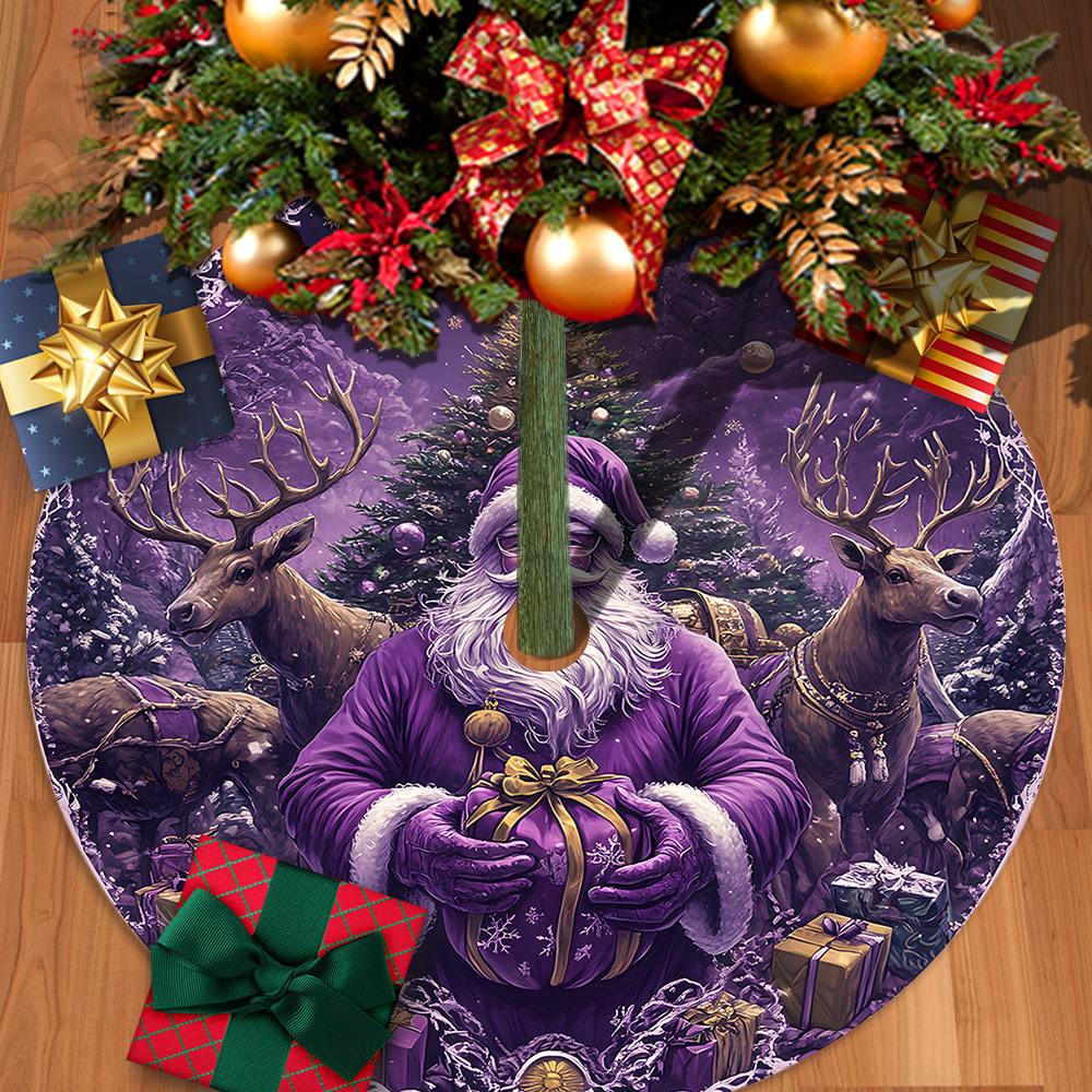 

Purple Christmas , 48- Polyester Mat For , , , Christmas - 100% Polyester Unique