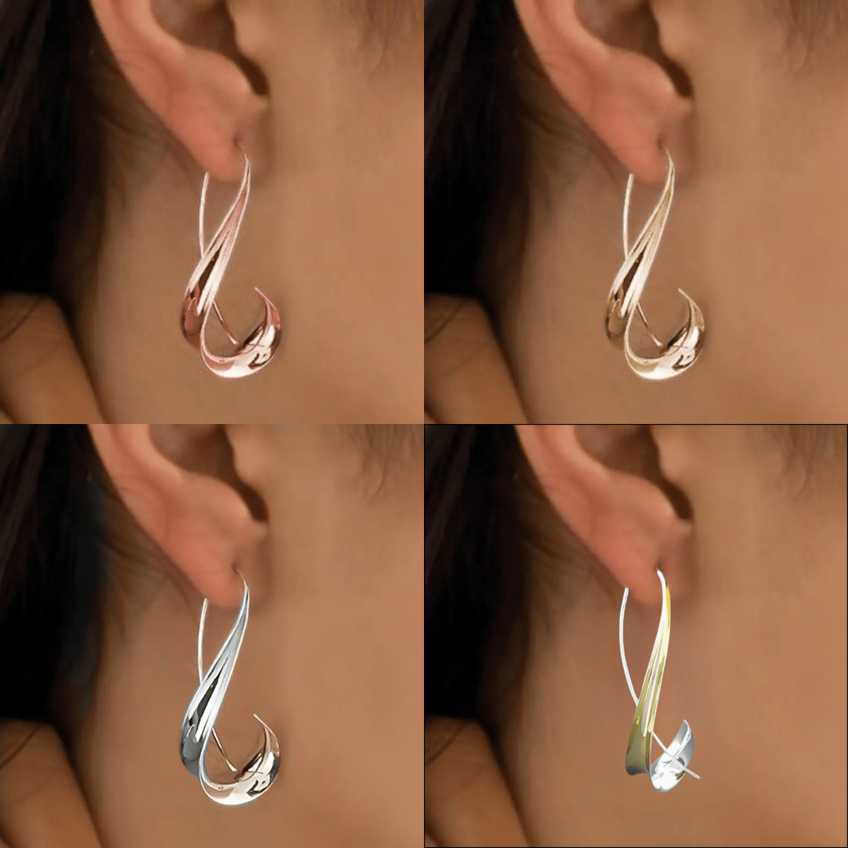 TEMU 4 Women's Hanging , 14k Copper, For & , For Christmas & New