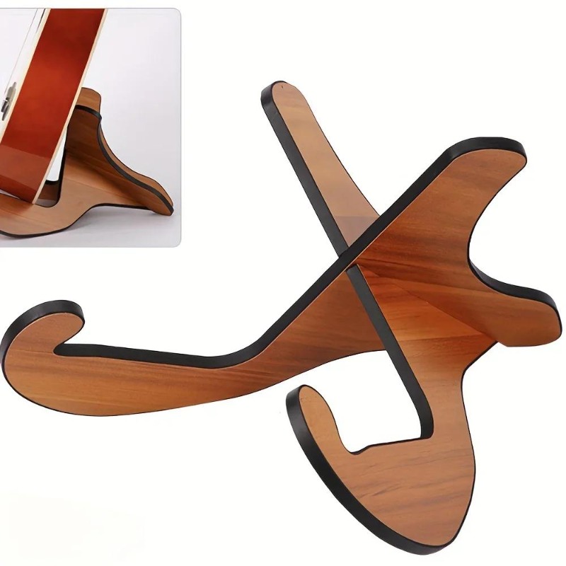 2D Musical Instrument Stand Additions, Foldable Stand for Guitar And Violin, Mini Portable Model, Wooden Ukulele, Violin, And Small Guitar Stand