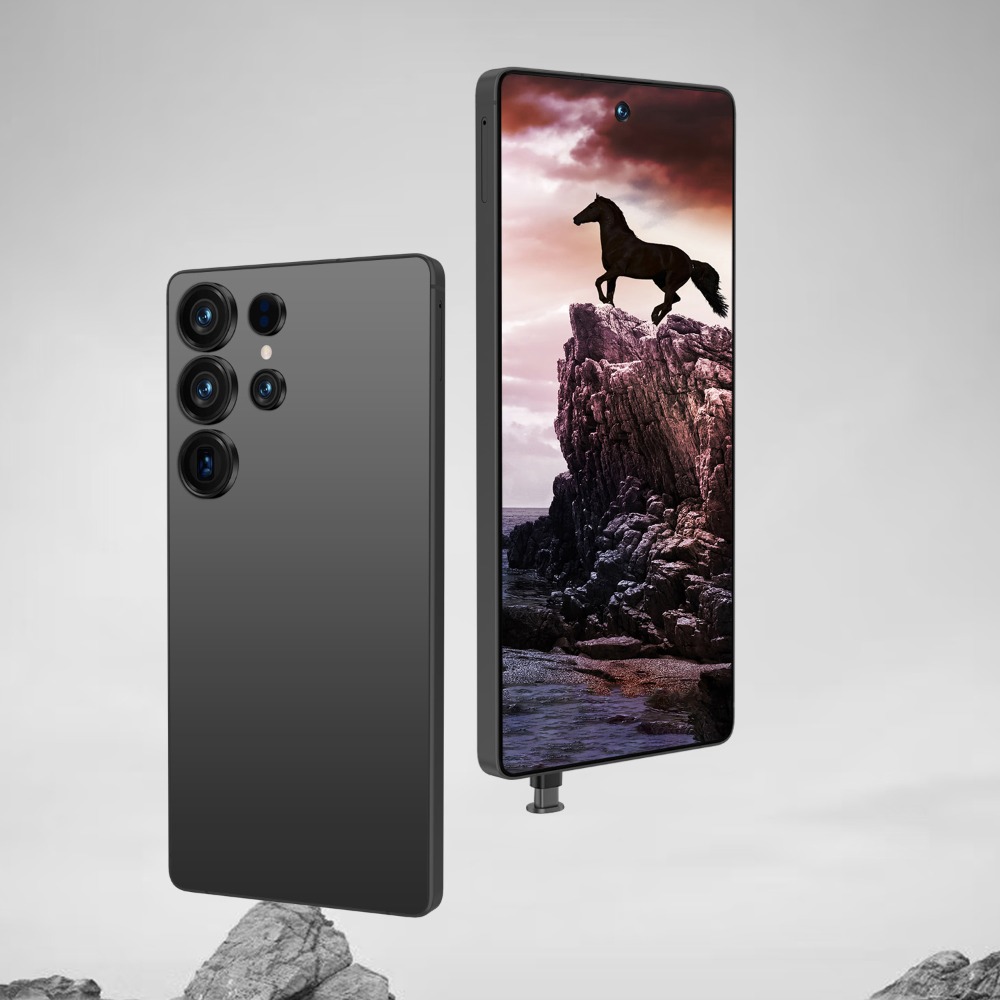 ultra smartphone featuring a 6 8 inch display   with an integrated stylus ultra large storage capacity   with headphones phone case data cable screen protector   visual experience   effect comfortable typing Product details 6