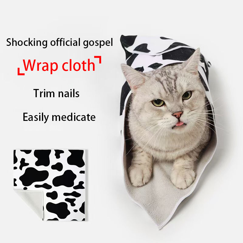 TEMU auto-adhésif pour chat facilite la coopération de votre chat du coupe des ongles et du nettoyage des oreilles. adhésif peut également être