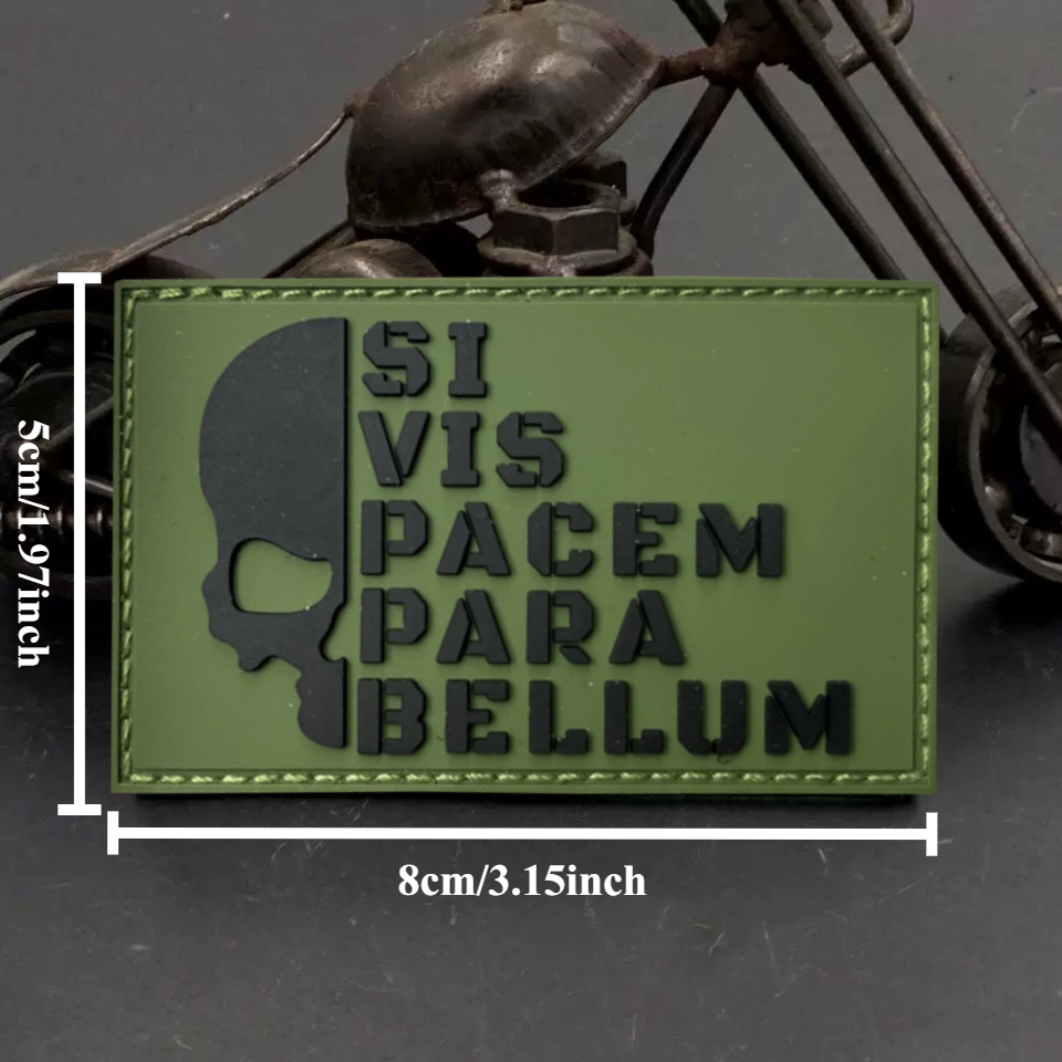 Pvc Patch Armband Morale Badge Clothing Backpack Stickers