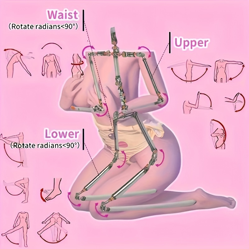 Lifelike Male Masturbator Sex Doll with Big Soft Breasts - Realistic 3D Textures, Standing Feet, TPE Material, Purple Crop Top Design, Adult Toy for Male Pleasure, Lifelike Masturbator | Casual Appearance | Tpe Realistic Skin, Male Sex Toy