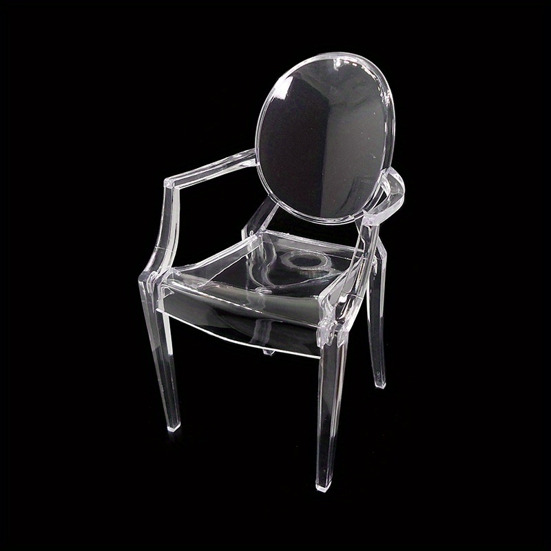 Image of :6 Scale Mini Simulation Big Devil Chair Model, Realistic Home Furniture Ornament, Decorative Accessory For Dollhouse Scene Layout Diorama Decoration
