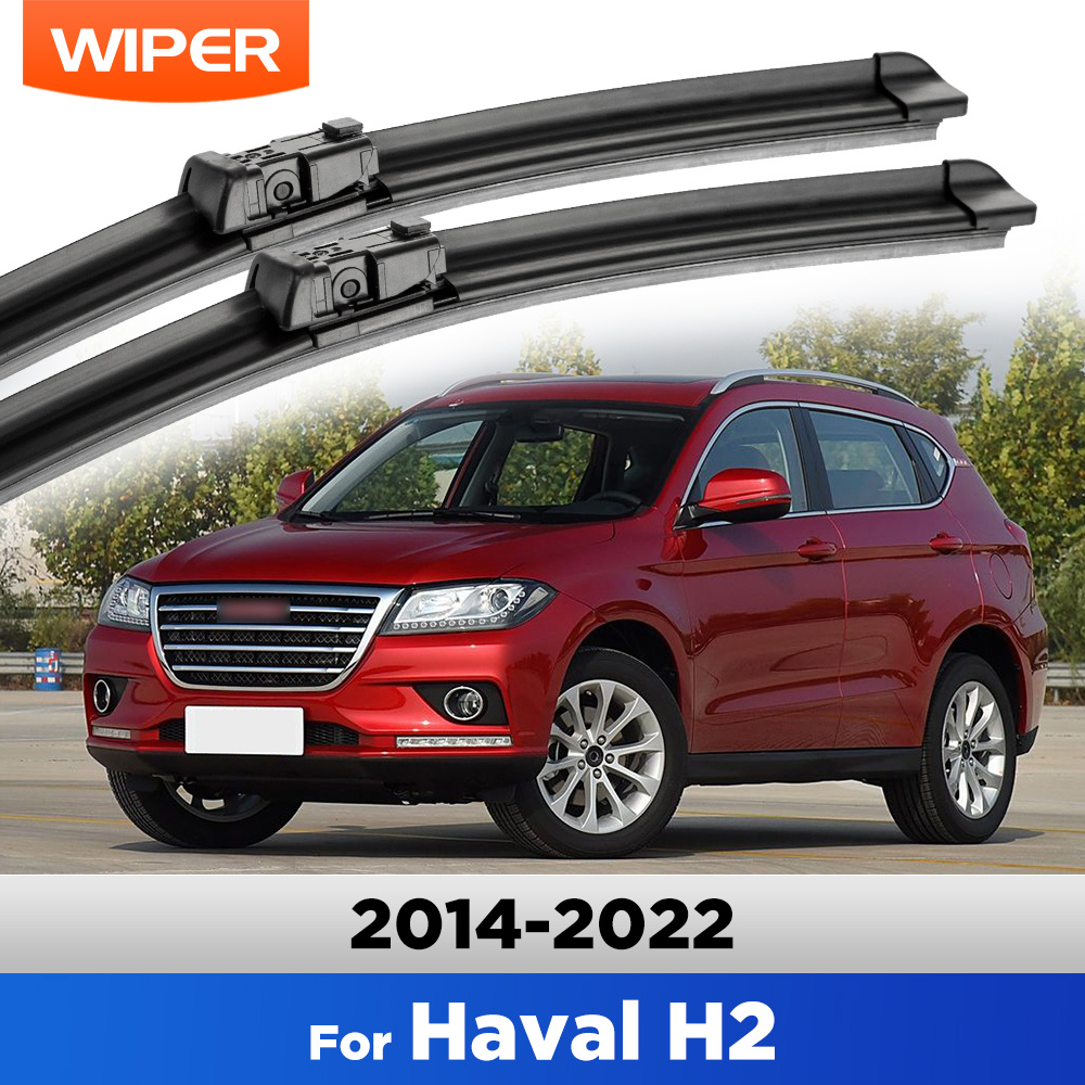 TEMU Wiper Lhd Front Wiper Blades For Haval H2 Hover H2 2014 - 2022 Windshield Windscreen Window Brushes 24''+16''