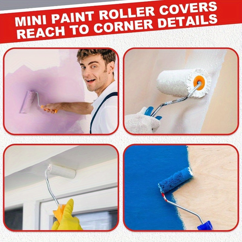 juego rodillos pintar 50 piezas tamaño pulgadas Temu Uruguay