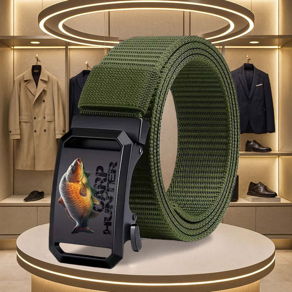 E-shop Herren Gürtel – Stilvoller Fisch- & Schnallen-Gürtel für , Partys, – Outdoor-Accessoire für Angeln, Casual & Outfits