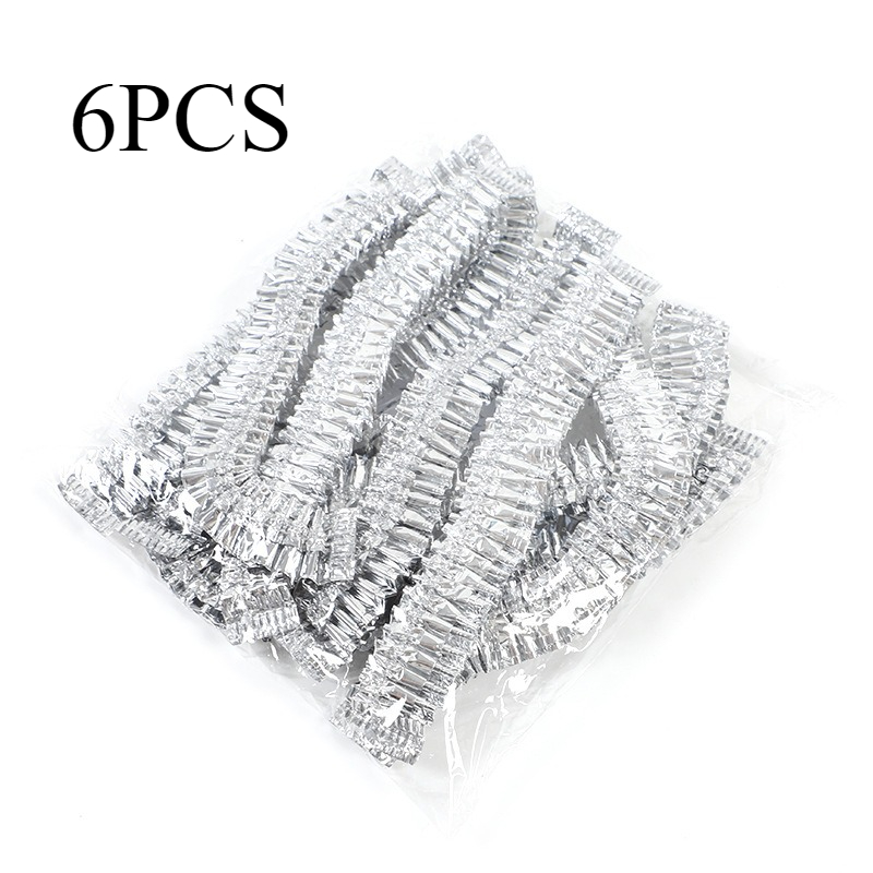 TEMU 6pcs Aluminum Foil Hair Steaming [no Plug-in Self-] - Deep Conditioning Steaming Hair Mask Penetration Steaming Bath /color Locking/hair Dyeing Care