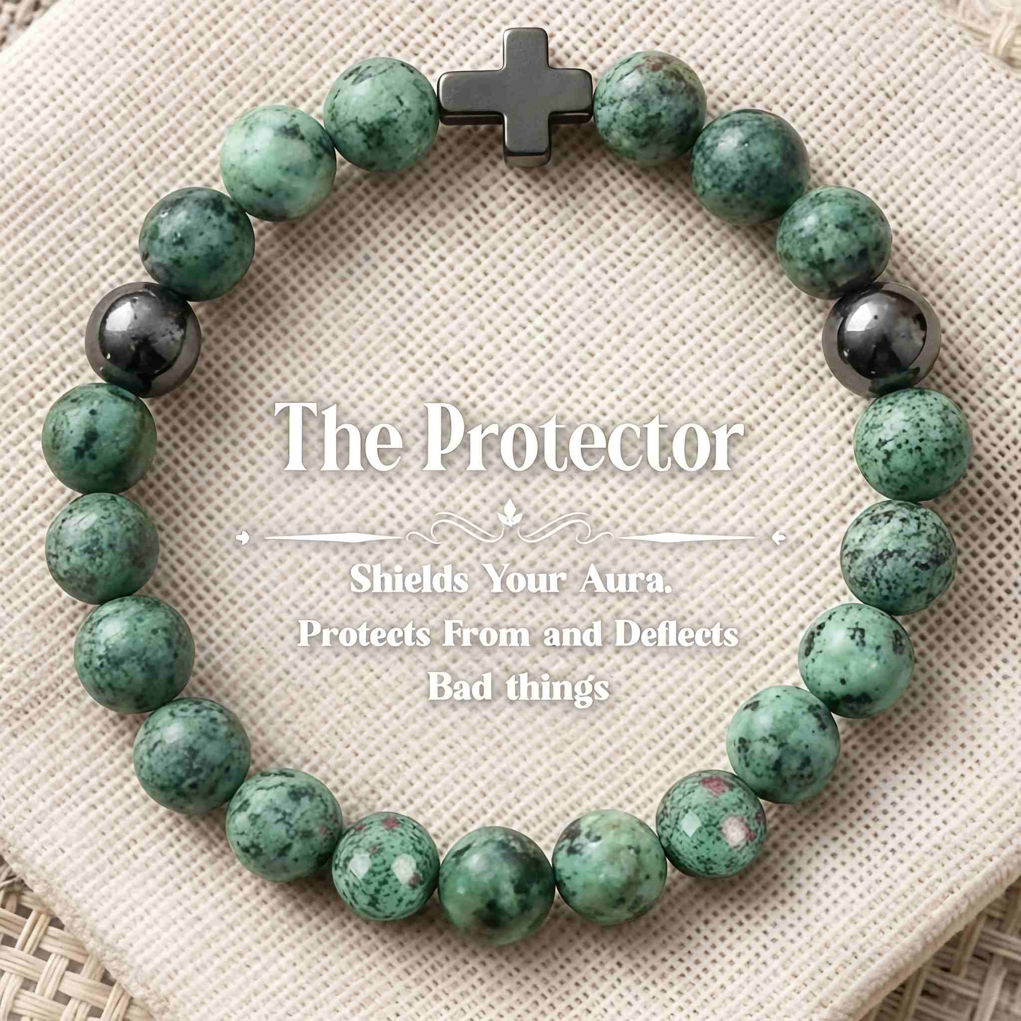 Image of Natural African Turquoise Bangle Bangle Bracelet – Free Beaded Jewelry, Attracts Wealth, , And , Durable Casual Accessory, Ideal Gift For Men, Husbands, Fathers, – Brown/black/green/beige/tan, Casual