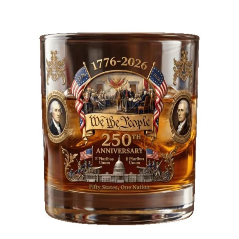 TEMU New Commemorative Whiskey Glasses, Creative Drinkware For Whiskey