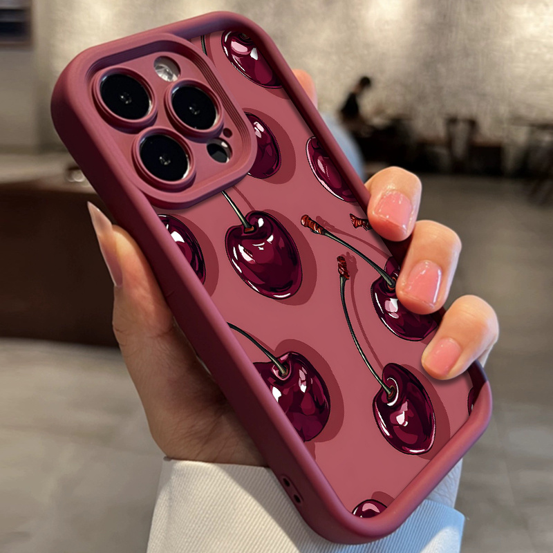 Stunning Phone Cover That Is Both Sturdy And Attractive, Designed for Various for iphone Models Including 16 Series, 15 Series, 14 Series, 13 Series, 12 Series, 11 Series, And 7/8 Plus, Xr/Xs/Xsmax. Features a Unique Graffiti Cherry Design And Is Resistant to Drops.