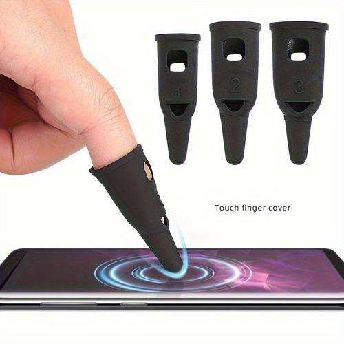 finger sleeve touch pen sensitive smooth accurate and no lag suitable for devices such as mobile phones and tablets universal for work study painting and handwriting
