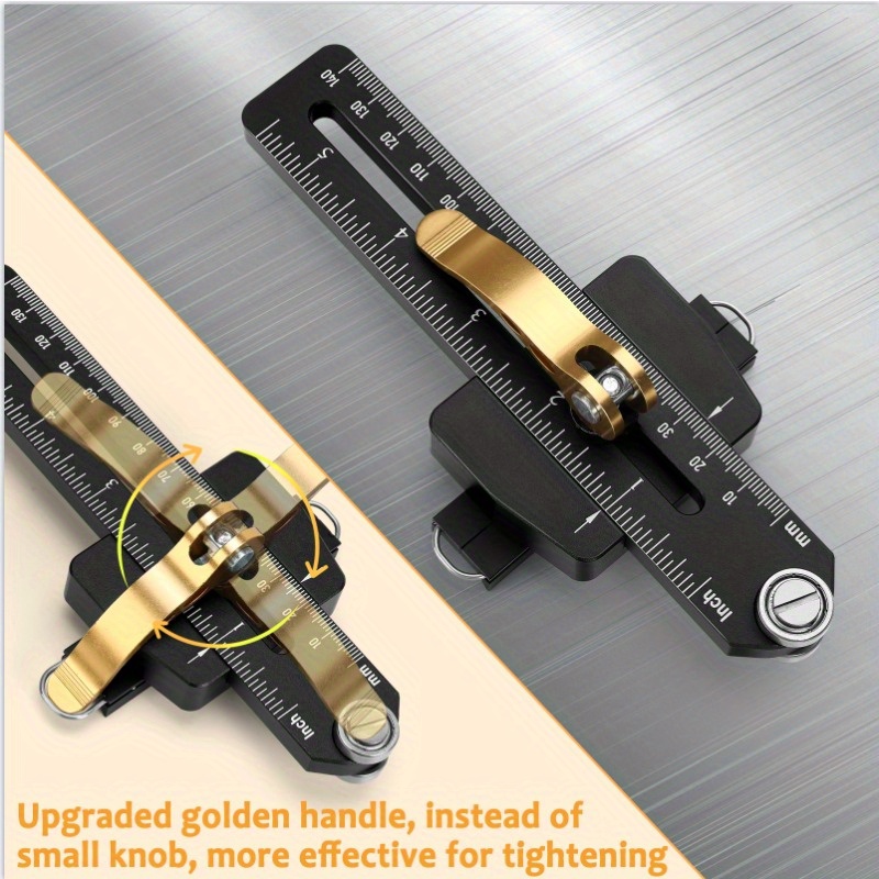 Upgraded Thin Rip Jig For Table Saws – Precision Guide For Repetitive Narrow Strip Cuts, Fits 3/4" T-Slot, U-Slot, And 3/8" T-Slot, With Clamping Lever And Anti-Kickback Roller