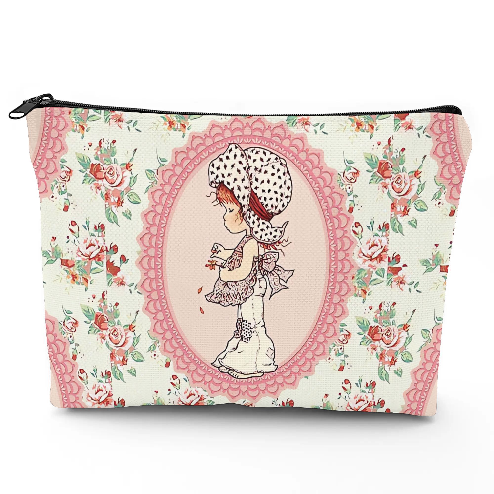 E-shop Flower D10 Schminktasche – Bunte Kosmetiktasche mit Blumen, geeignet für Reisen & den täglichen Gebrauch, maschinenwaschbar, kompakt, fröhlicher