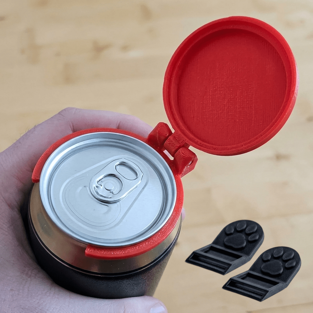 TEMU 3pcs Set Of Soda Can Covers And Bottle Openers, Reusable Drink Can Protective Covers, Dust-proof And Spill-proof Rim Covers, For Outdoor Sports