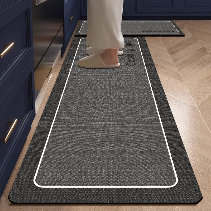 TEMU 1 Item, Made Of Mud Material, Suitable For Kitchen Carpets, Long Strip Carpets, Bathroom Non-slip Mats, Entrance Mats, Laundry Room Carpets, And