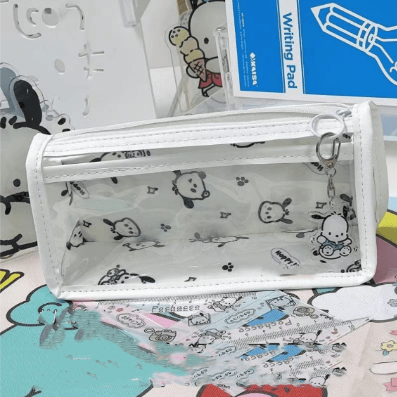 

Pochette Transparente Étanche Grande Hello Kitty - Organisateur Multifonctionnel pour Papeterie & Articles de Toilette, Tissu Oxford , SANRIO