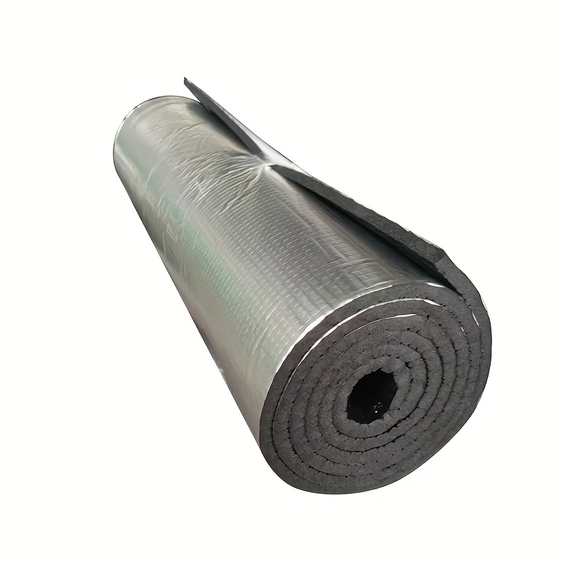 TEMU 5mm Automotive Soundproofing Mats | Door And Engine Hood Heat-insulating, Self-adhesive, Applicable For Noise Reduction In Car Engine