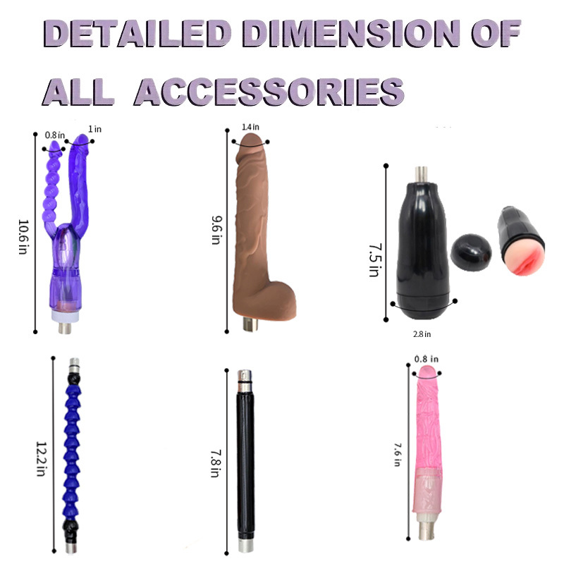Dildo - Dildo - Additions Available for Separate Purchase, Sex Machine, Up to 8 Additions, Sex Machine for Women Thrusting Machines, Thrusting Dildo Machine with Attachments And 3XLR Connector for Women/Men Adult, Spring Romance, Spring Date Night