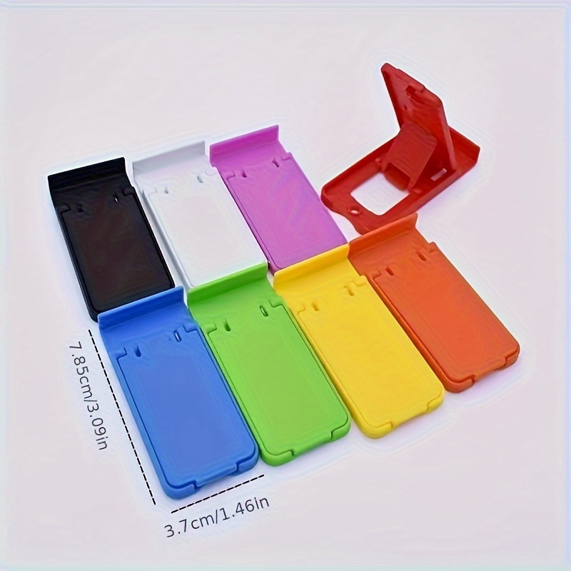 Adjustable Portable Phone Holder with Compact Folding Design