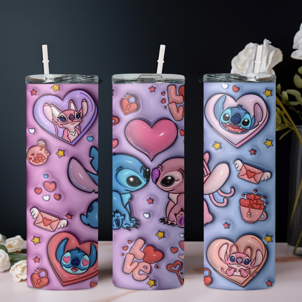 

1pc Disney And Pattern 20oz Steel Insulated , , Bpa Free, , For Car And Use - For Christmas And Thanksgiving