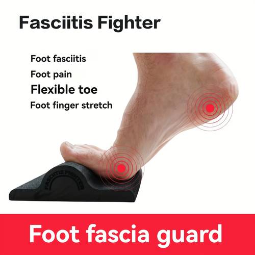 1pc ankle strength trainer arch and plantar fascia stretcher toe flexibility training board with arch support non slip surface suitable for home gyms and care an ideal gift for athletes and seniors