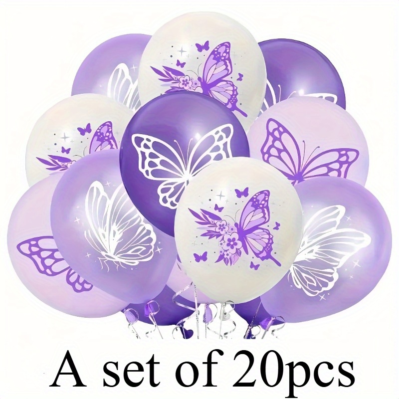 TEMU 12-inch Fairy Latex Balloon, Suitable For Wedding, Birthday Parties, Goddess Party Decoration,suitable For Halloween And Christmas