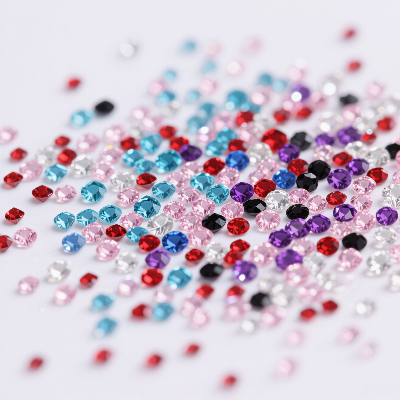 TEMU 10500pcs Party Set, Real Diamonds, Suitable For Vase Filler, Vase Filler Diamonds, Craft Diamonds, Diamond Confetti Centerpiece Vase Filler, ,
