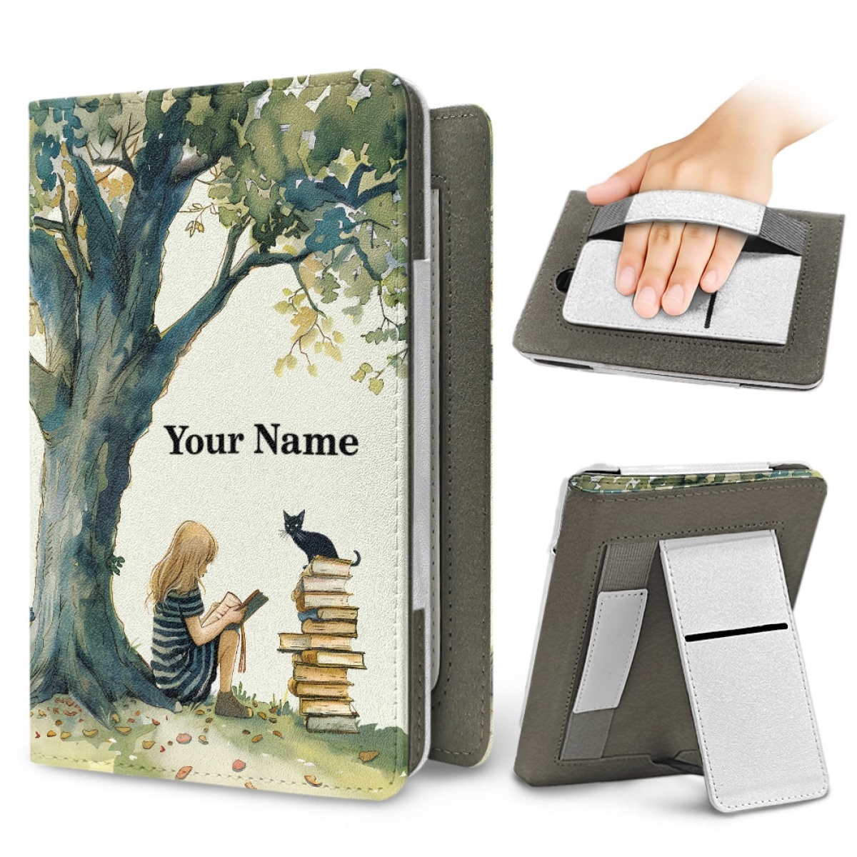 TEMU 1 Pack Étui Compatible pour Kindle Paperwhite avec Nom Personnalisé/Étui Sur Mesure - Compatible pour Kindle Paperwhite 7"/6.8" (12e/11e Gén -