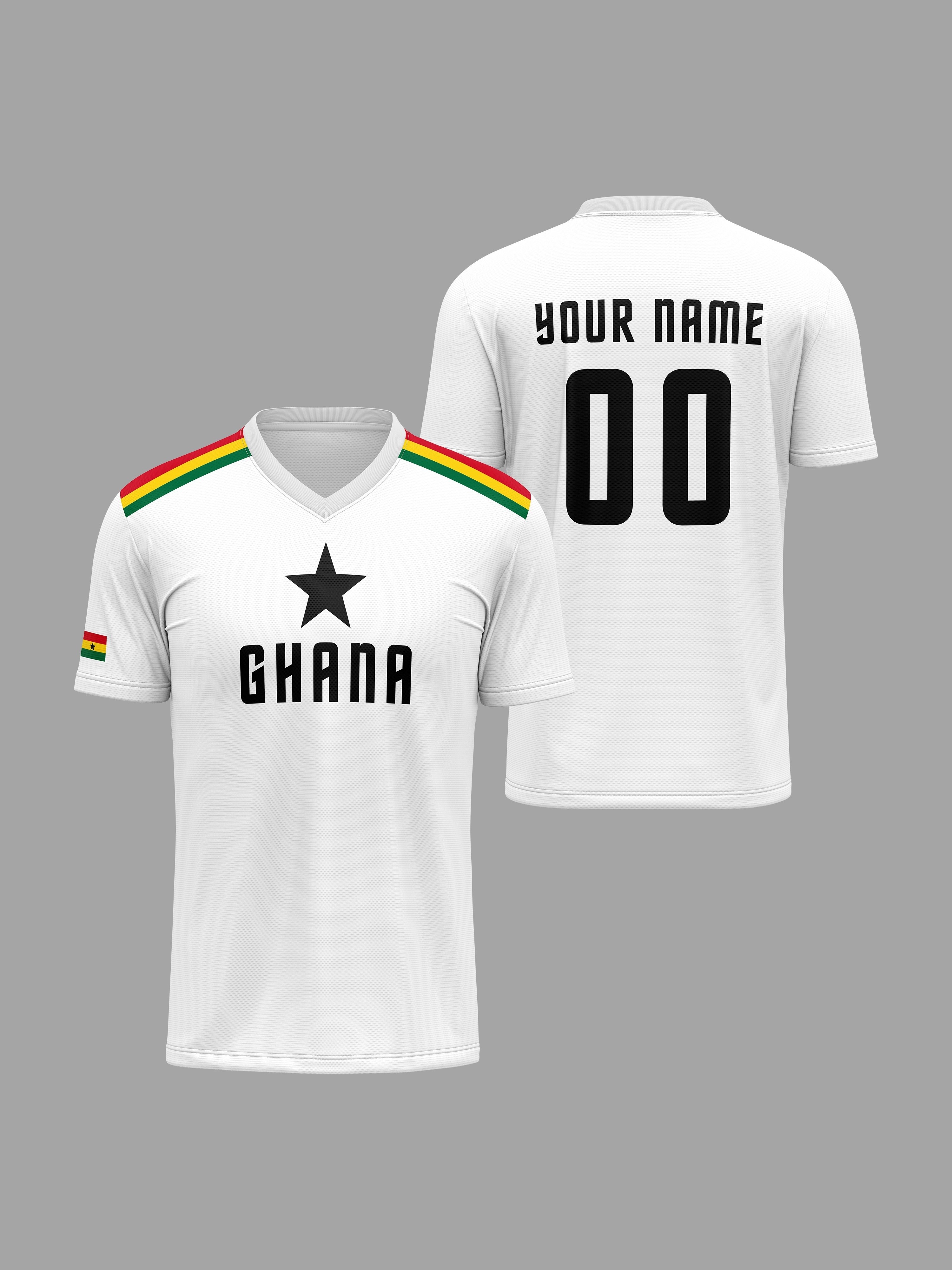 men's customizable nigeria football jersey gradient design