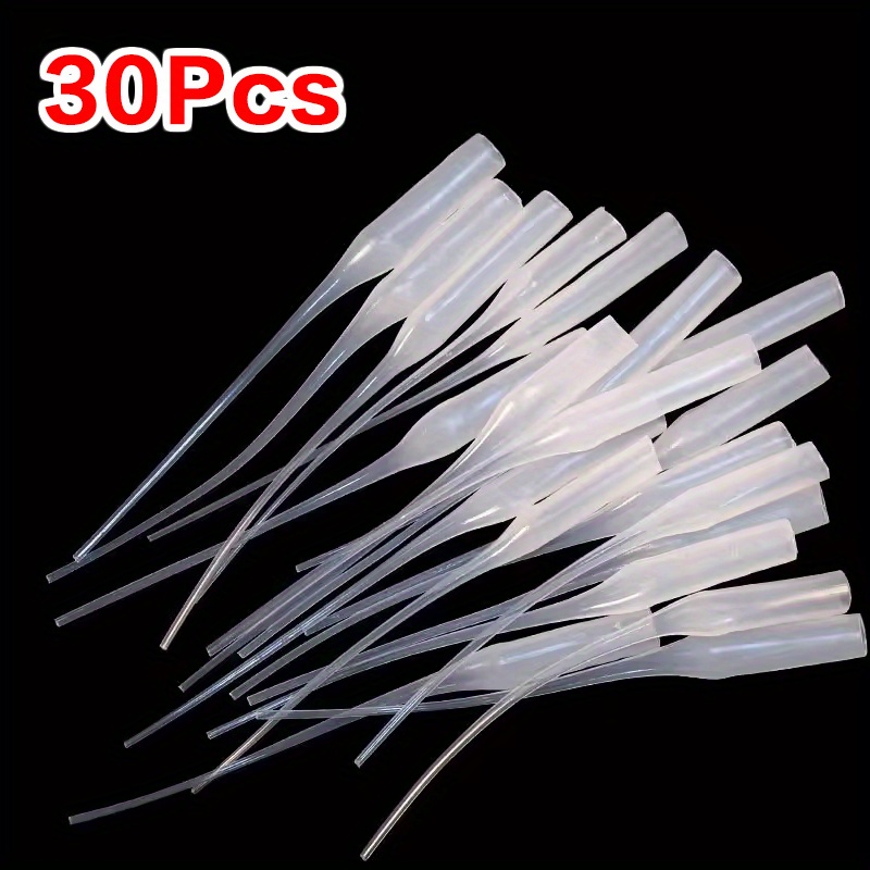Precision Glue Applicator, 30/60/120pcs With Micro Tips And Extenders, Suitable For Crafts, Laboratory Distribution, Shoe Repair
