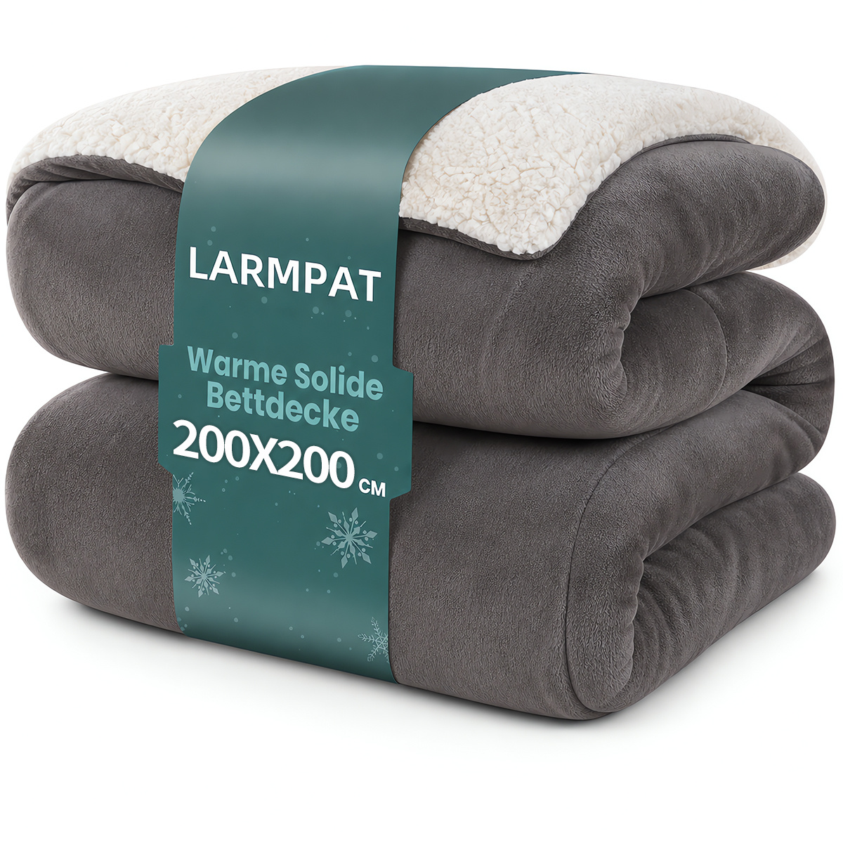 Image of Comforter Full Size, Heavy Weight Winter Comforter For - Crystal Fleece, Anti-static And Cozy, Style Bedding For King, Queen, Full, Twin