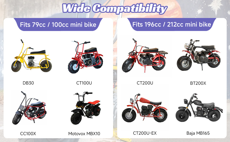mini bike chain tensioner bracket kit compatible - Temu