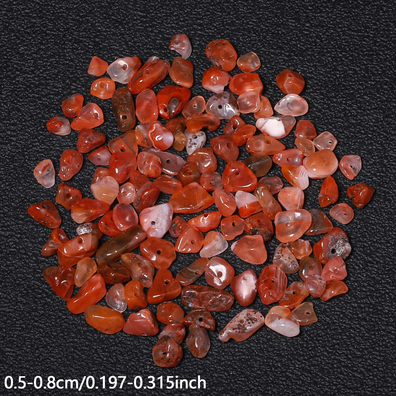 TEMU Perles d'espacement en de naturelle de 5 à 8 mm, pour la création de bijoux élégants, bracelets, , boucles d'oreilles, pendentifs, cadeaux pour