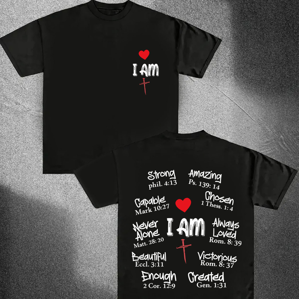 Encouraging I AM Faith T-Shirt