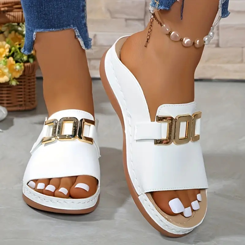 womens fashion casual travel shoes multifunctional bohemian ethnic style double   design heart pattern unisex comfortable beach sandals