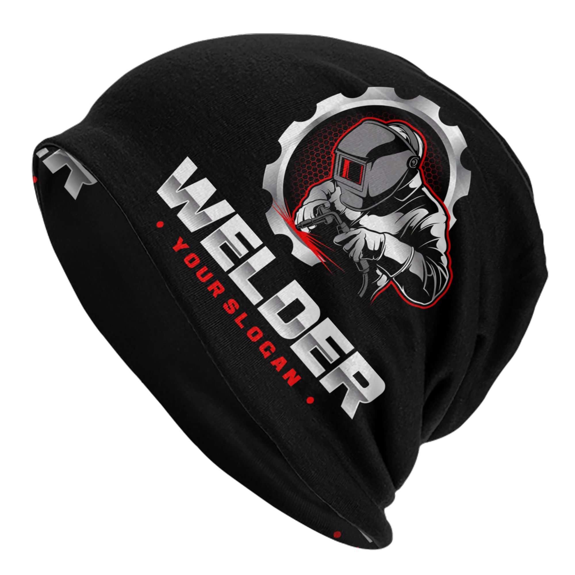 TEMU 2d Print Design Technical Personnel Pattern Bonnet Hats Men Skullies Beanies Novelty Hats
