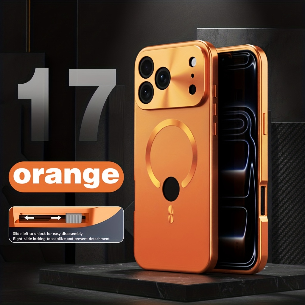 E-shop Magnetische Privatsphäre-Hülle für iPhone 17/16/15/14/13/12 Pro Serie, -Spionage-Bildschirm Magnetische 2-in-1 Handyhülle,